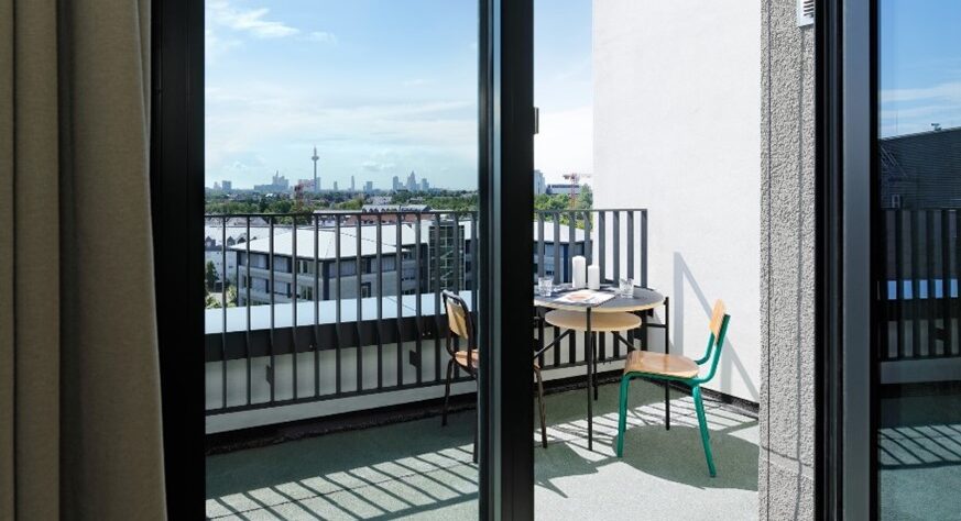 Frankfurt Penthouse Balcony