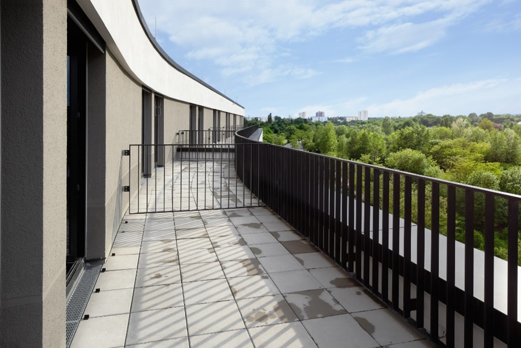 Frankfurt Penthouse Balcony